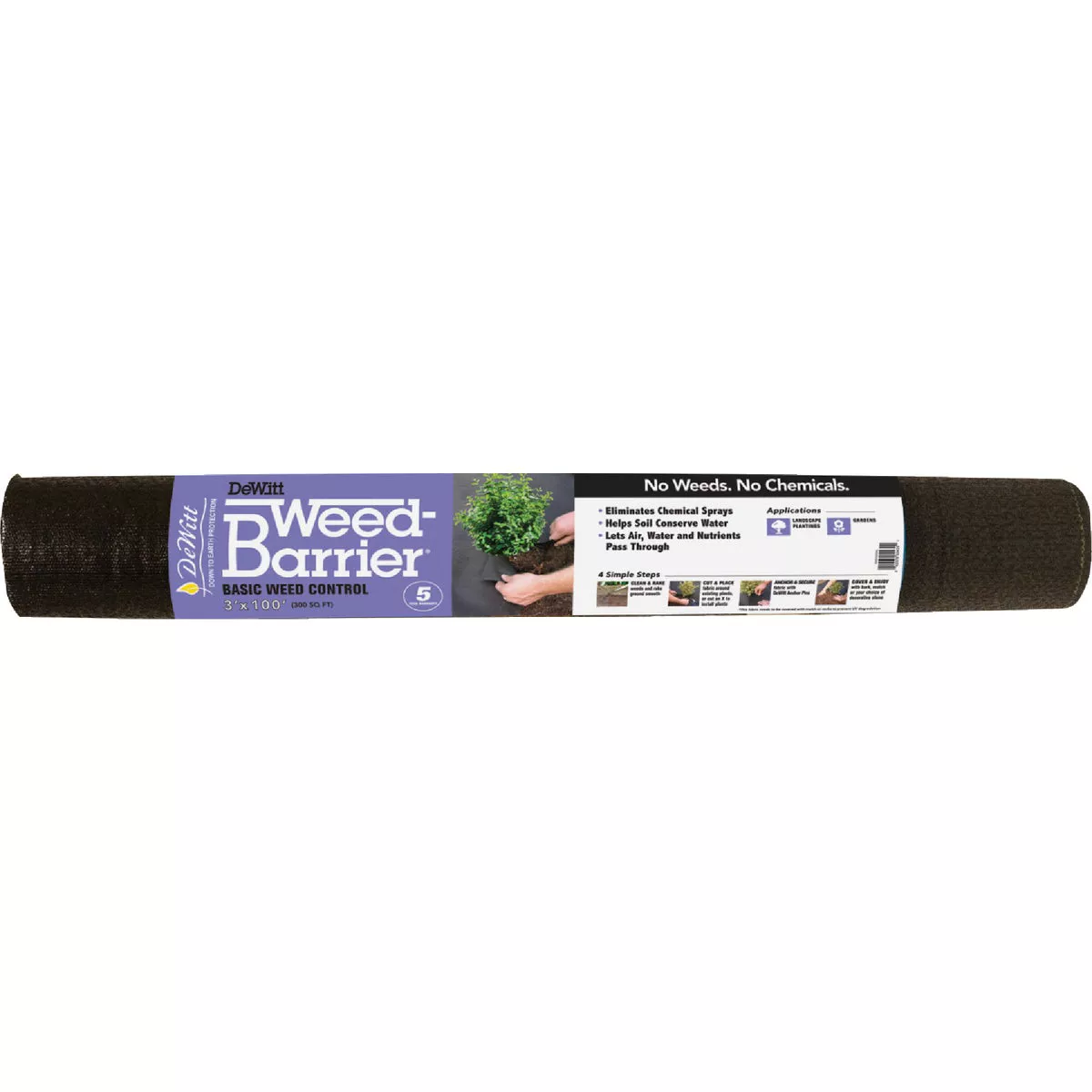 DeWitt, 5-Year Weed Barrier Fabric 3x100
