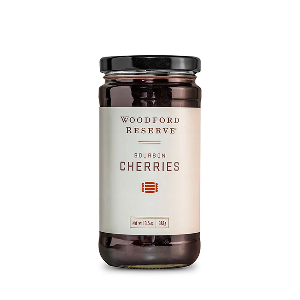 Bourbon Barrel Foods, Woodford Reserve®Bourbon Cherries, 13.5 oz.