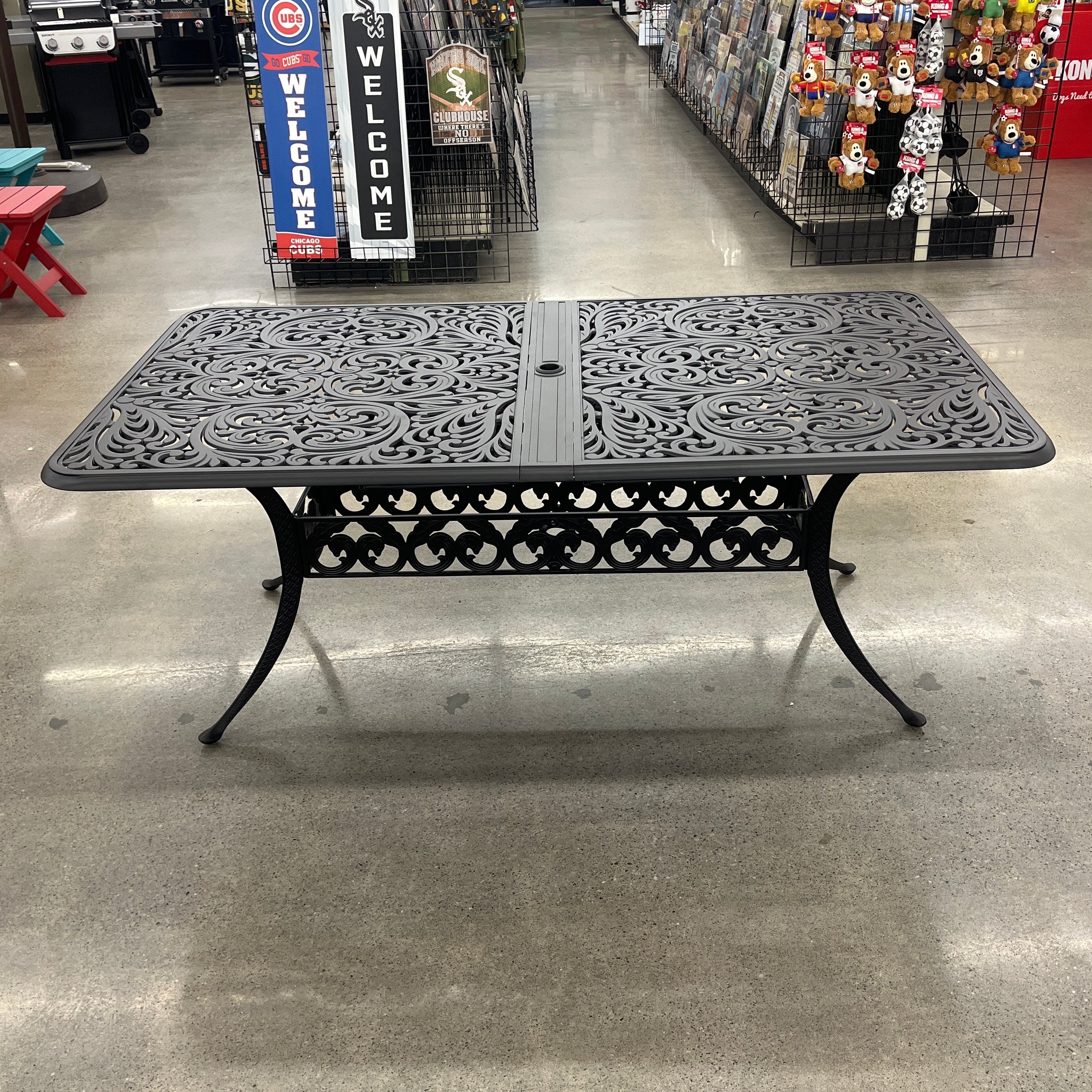 Hanamint, 42" x 76" Chateau Rectangular Extension Dining Table, Desert Mist - Image 5