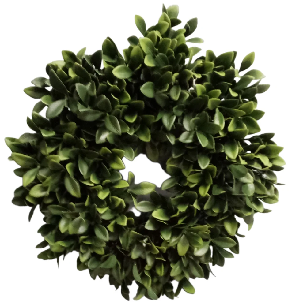 Direct Export, Winter Boxwood Wreath, 12"