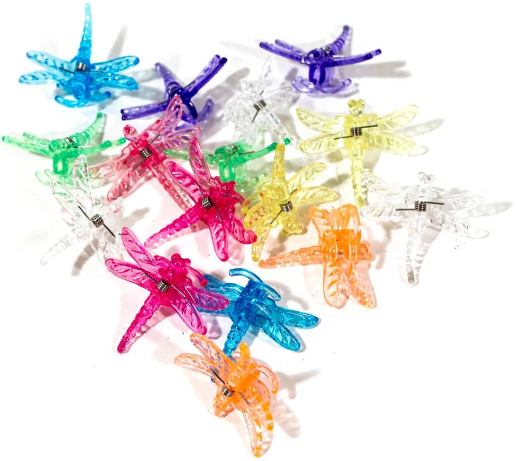 SuperMoss Orchid Stem Clips - Dragonfly - 16PC - Image 2