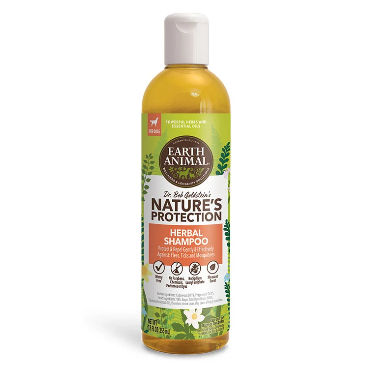 Earth Animal Nature's Protection Herbal Shampoo, 12 oz.