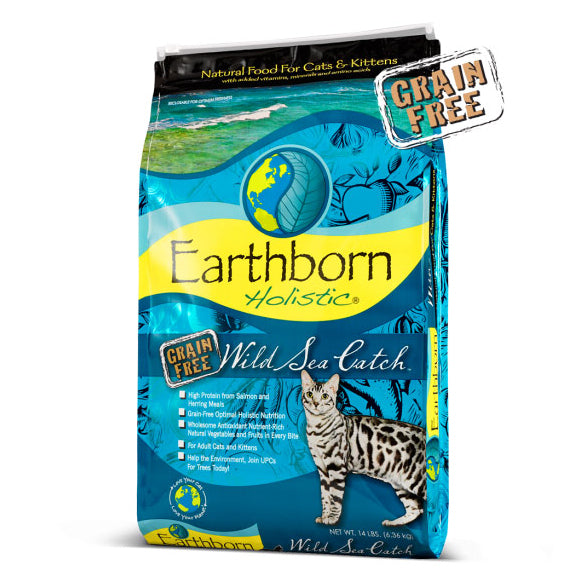 Earthborn Holistic Wild Sea Catch Cat Food - Image 2