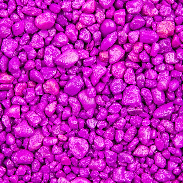Estes, Spectrastone Permaglo Fish Gravel, Lavender, 5 lb
