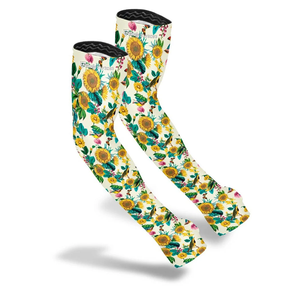 Farmer's Defense, Garden Flowers Sleeve L/XL