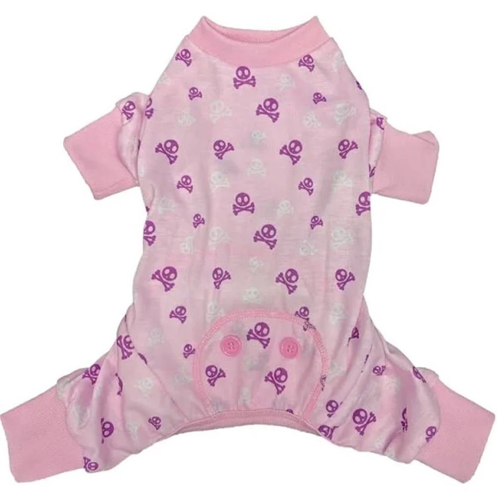 Fashion Pet, Skull N Cross Bone PJ, Pink