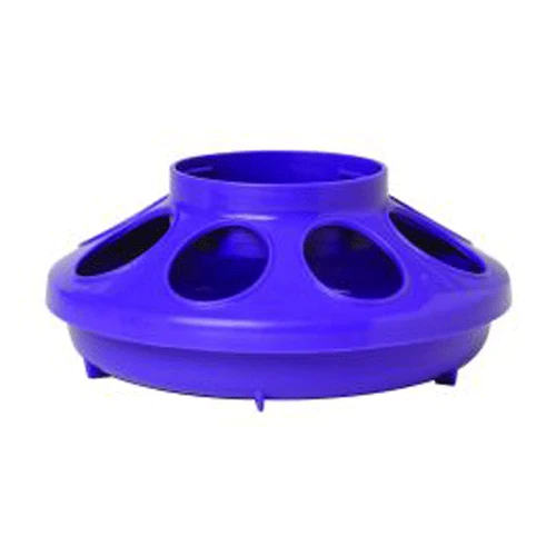 Feeder Base, 8 Holes, Purple, 6"