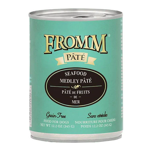 Fromm Seafood Medley Pâté Canned Dog Food, 12.2 oz.