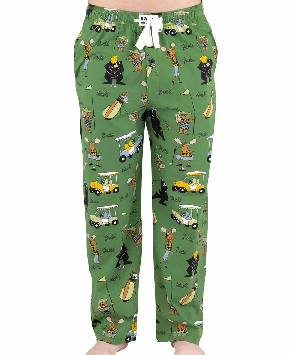 Lazy One - Golf Green Men's PJ Pants