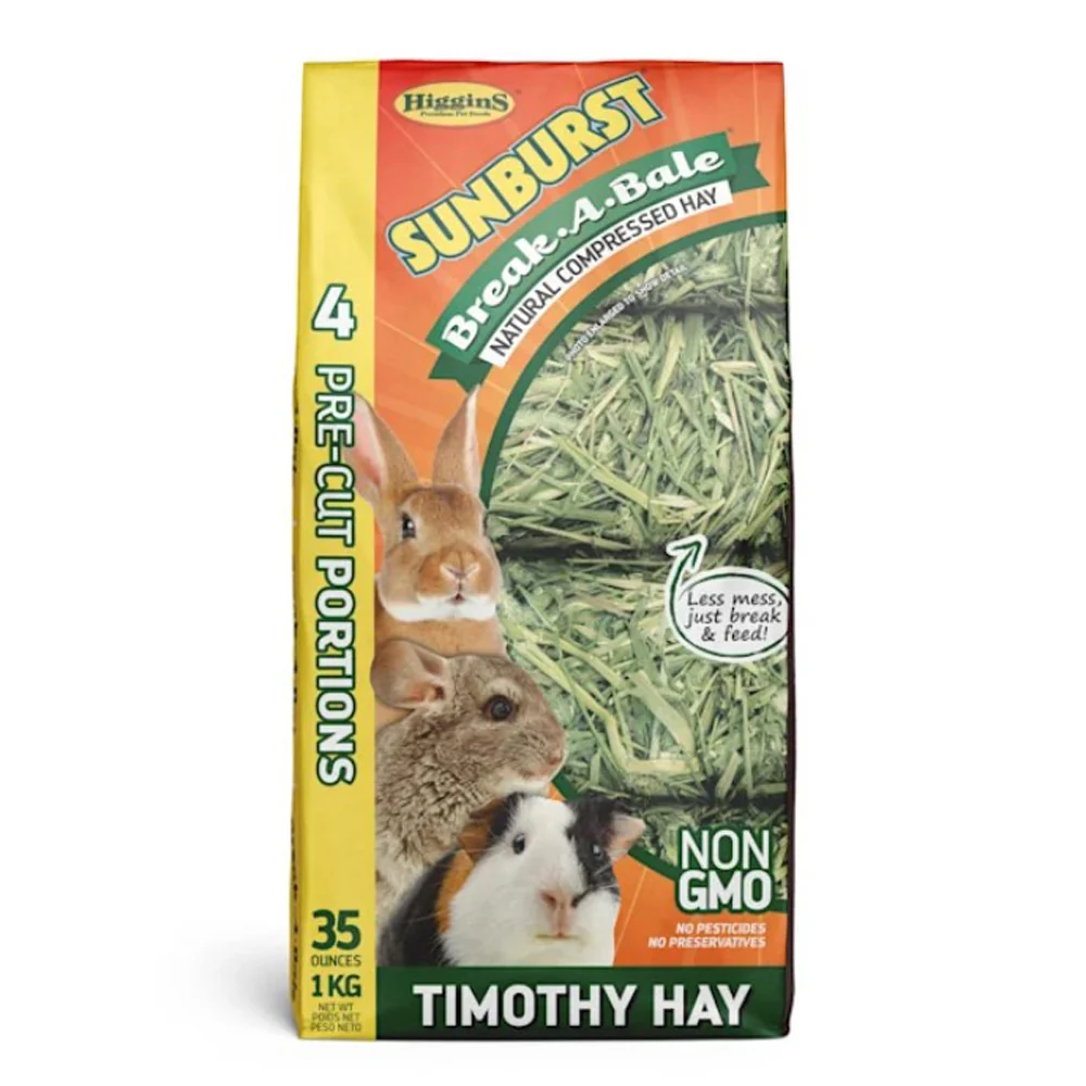 Higgins, Sunburst Break a Bale Timothy Hay, 35 oz.