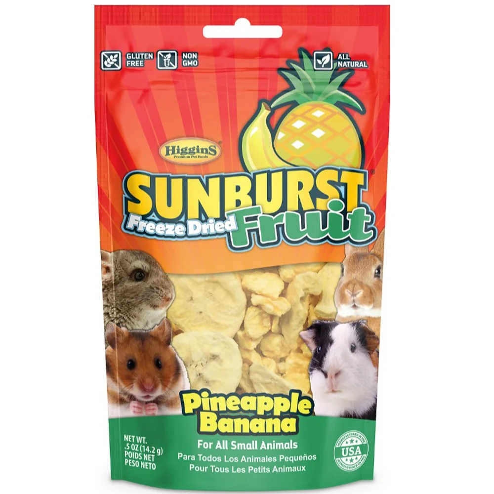 Higgins, Sunburst Freeze Dried Pineapple Banana, .5 oz.