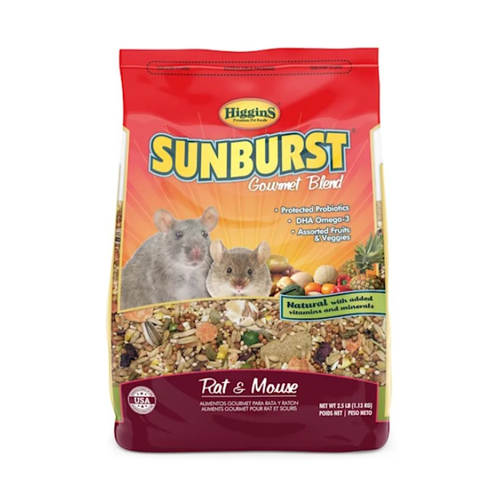 Higgins, Sunburst Rat/ Mouse Food, 2.5 lb.