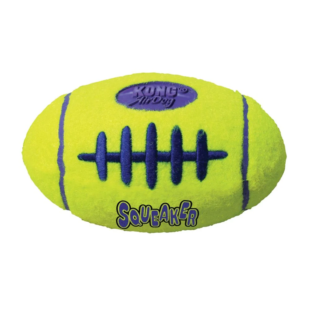 Kong, AirDog Squeaker Football Dog Toy, Medium