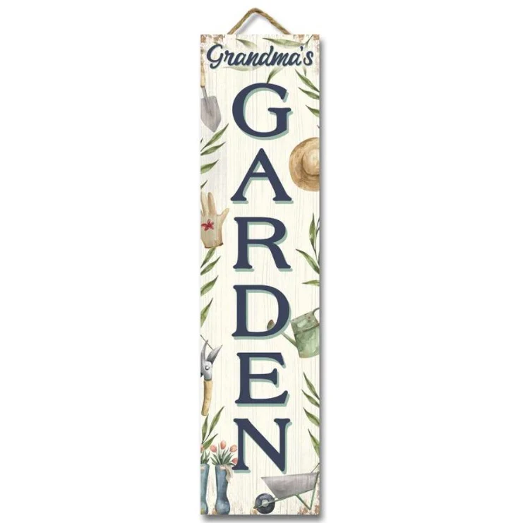 My Word! Hanging & Standing Sign- Grandma's Garden