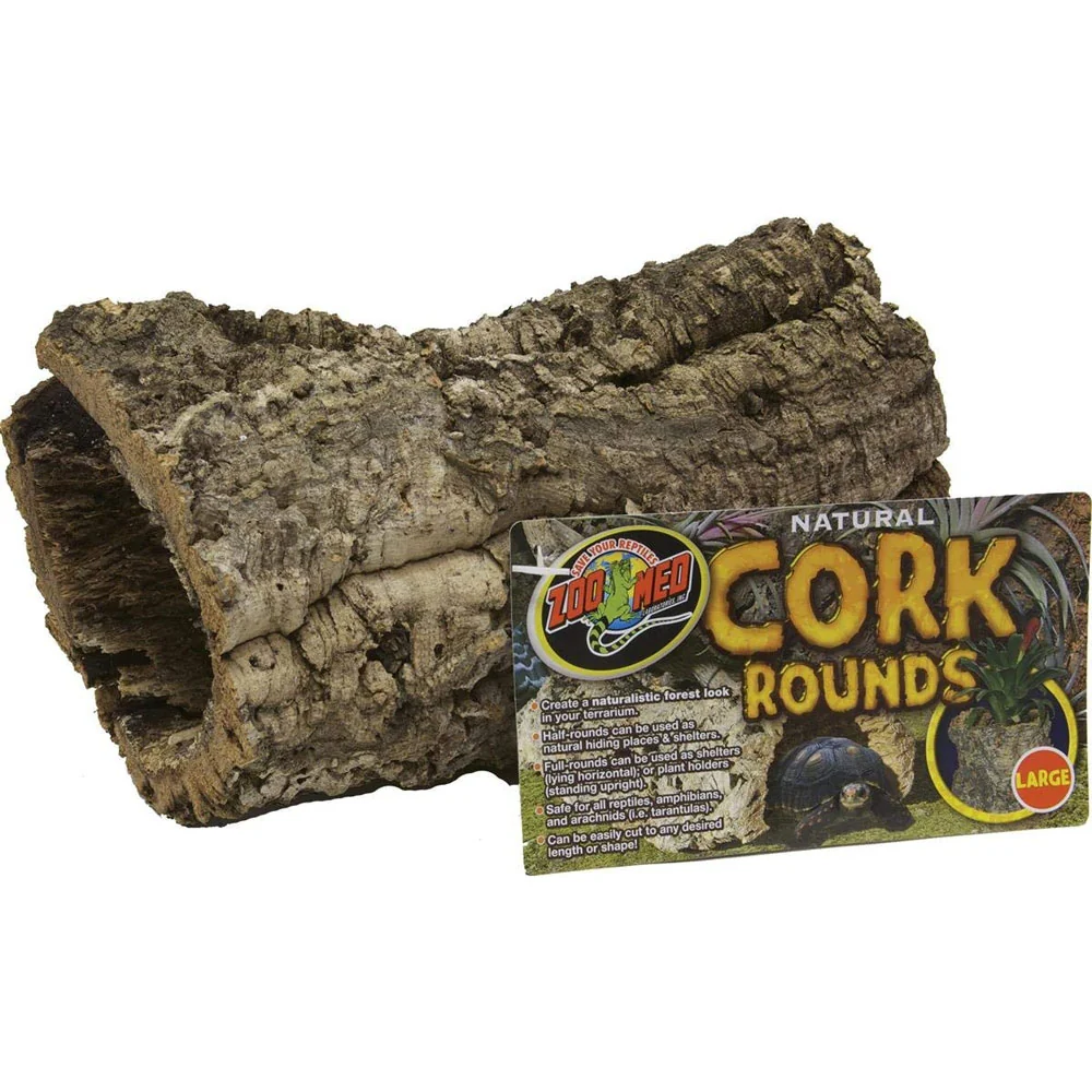 Natural Cork Round Bark, Large