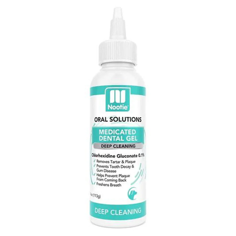 Nootie, Antimicrobial Dental Gel For Dogs, 4 oz.