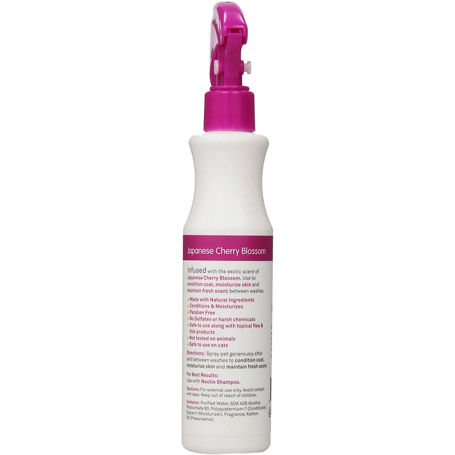 Nootie Daily Spritz Conditioning Spray, Japanese Cherry Blossom 8 Fl. Oz. - Image 2