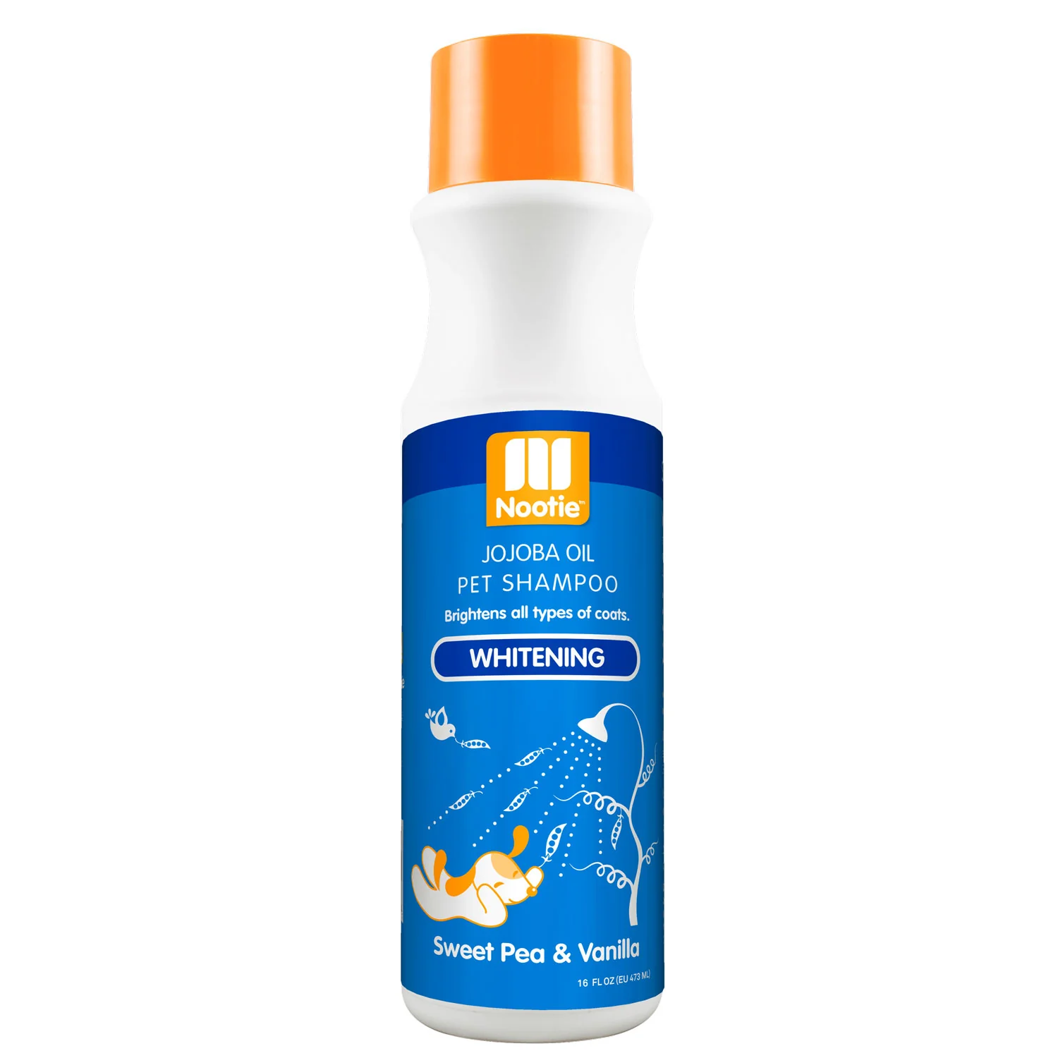 Nootie Nourishing Jojoba Oil Pet Shampoo, Sweet Pea & Vanilla 16 Fl. Oz.