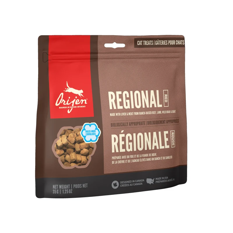 Orijen Regional Red Freeze-Dried Cat Treats, 1.25 oz