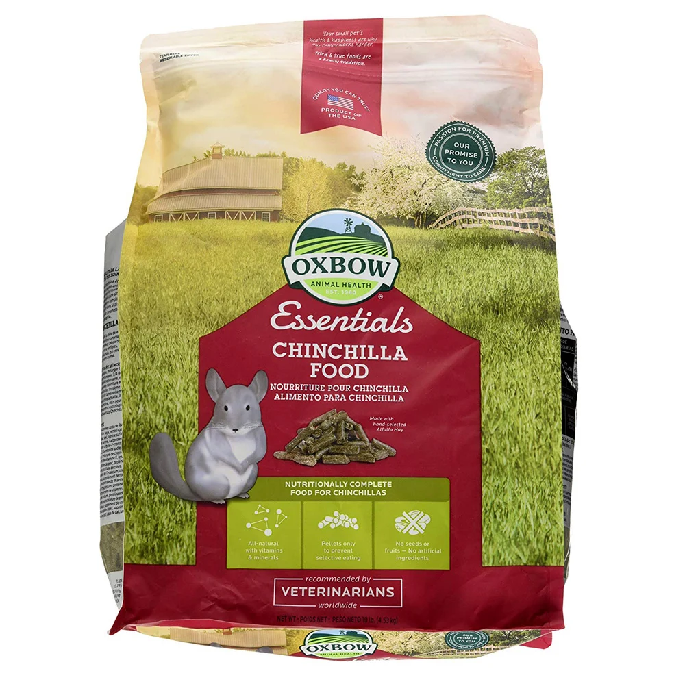 Oxbow Essentials Chinchilla Food, 10 LB