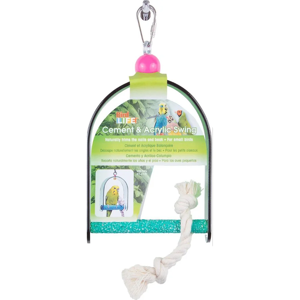 Penn Plax, Cement Swing with Rope, Sizes Sold Separately - Image 4
