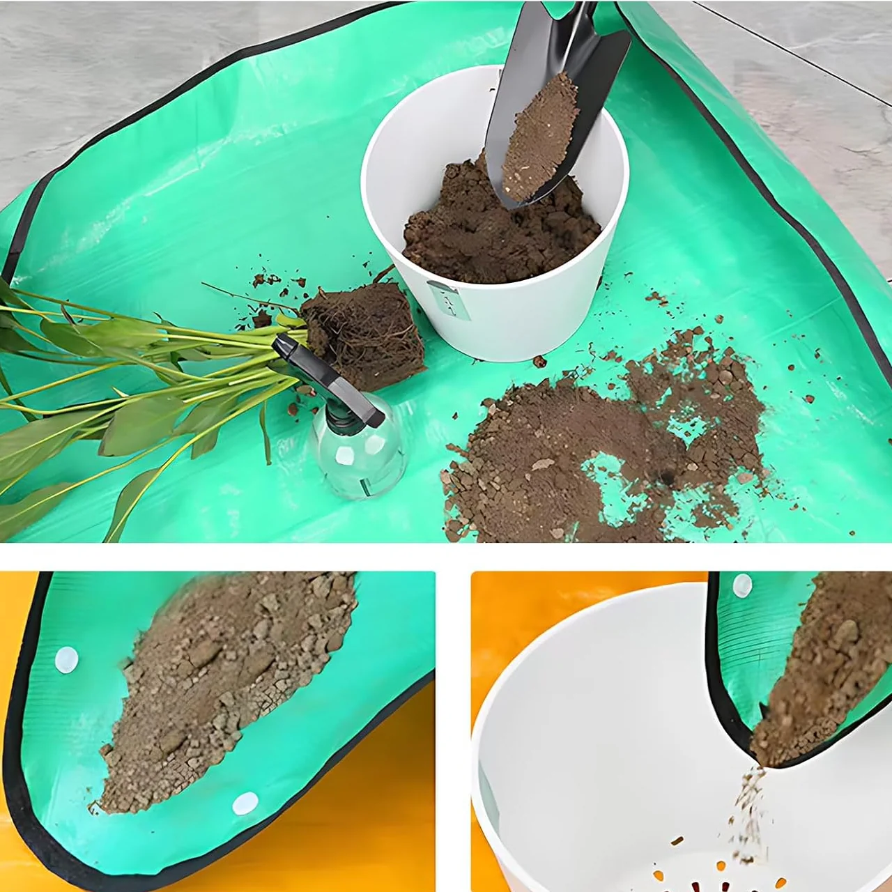 Repotting Mat for Indoor Plants 20"x20" - Image 2
