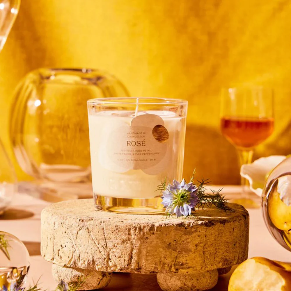 Rewined Candle, Rosé Candle, 10 oz.