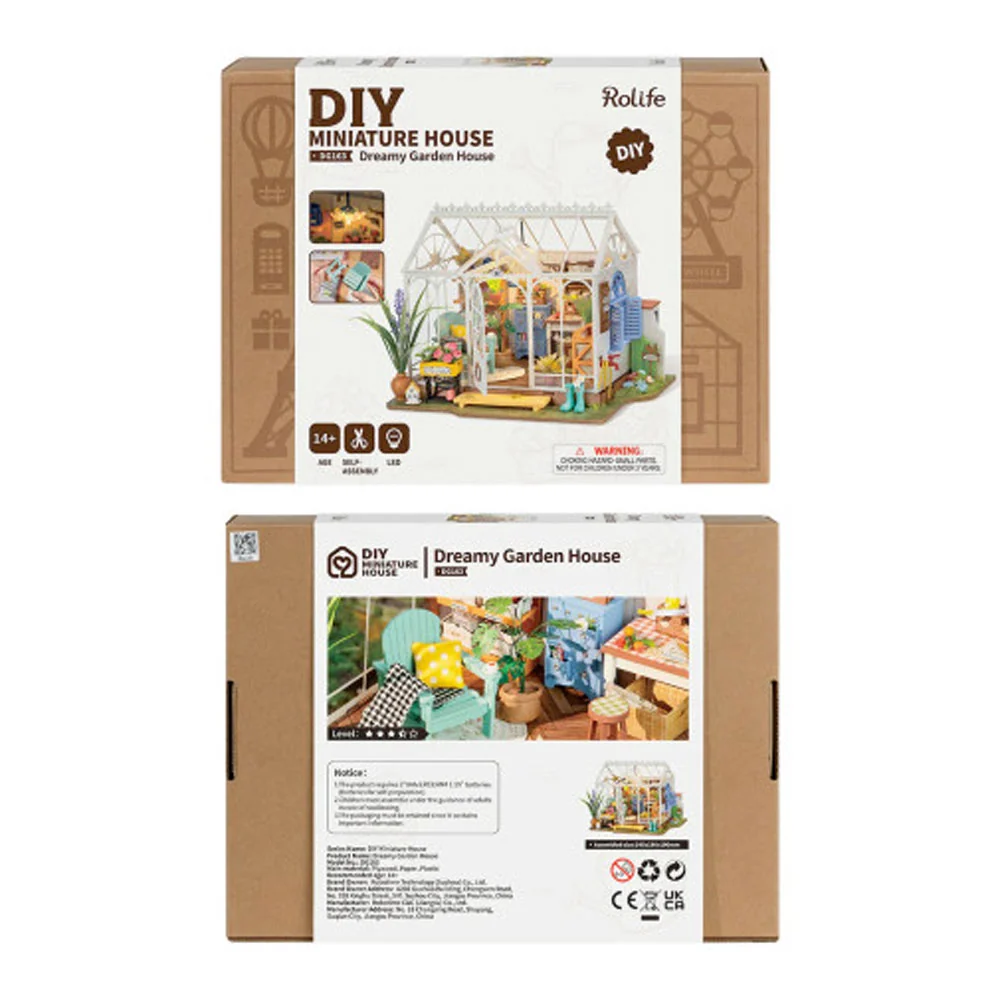 Robotime, Dreamy Garden House, Miniature House Kit - Image 5
