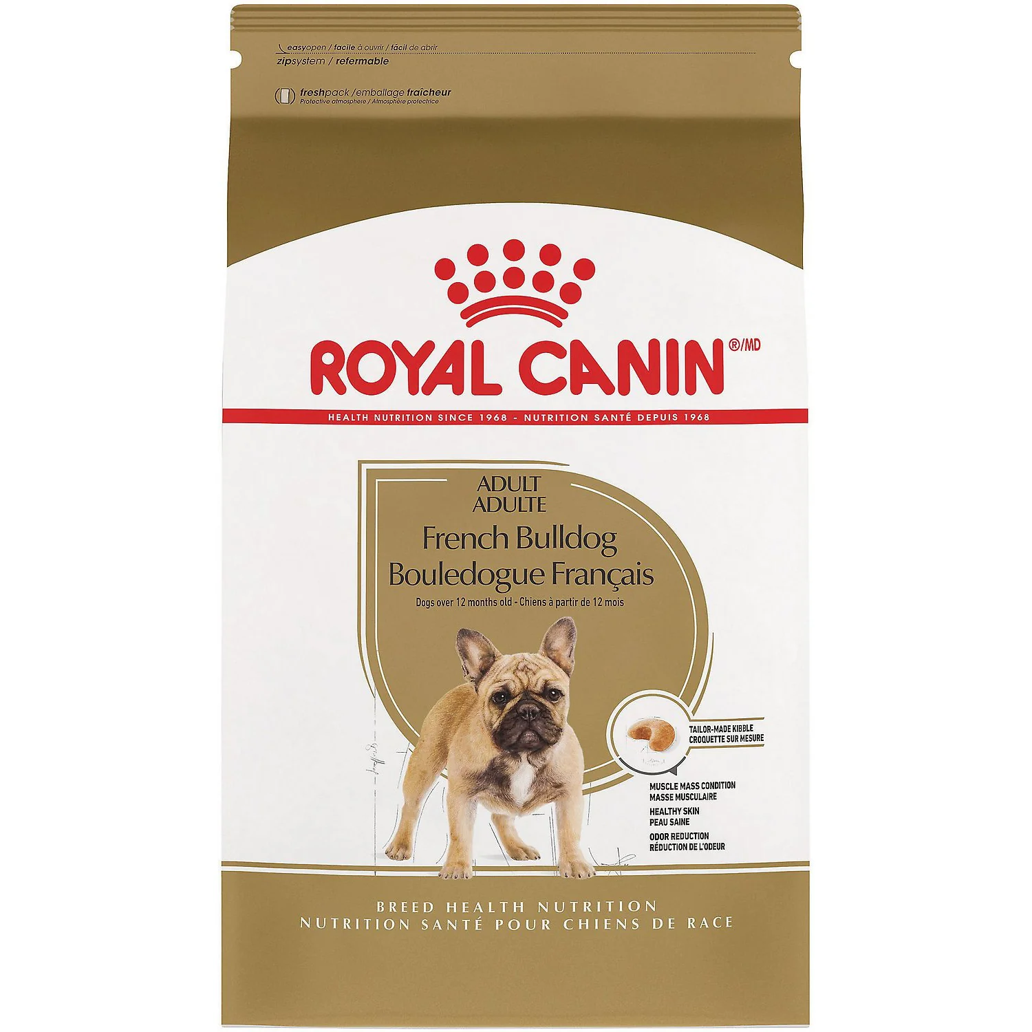 Royal Canin Bulldog Adult Dog Food, 17 LB