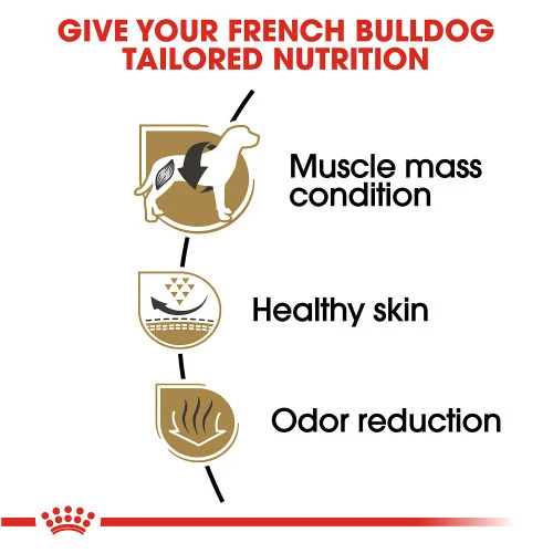 Royal Canin French Bulldog Adult Dry Dog Food, 17 lb. - Image 3