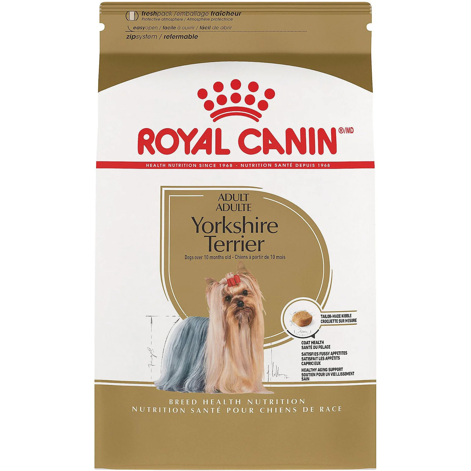 Royal Canin Yorkshire Terrier Adult Dog Food, 2.5 LB
