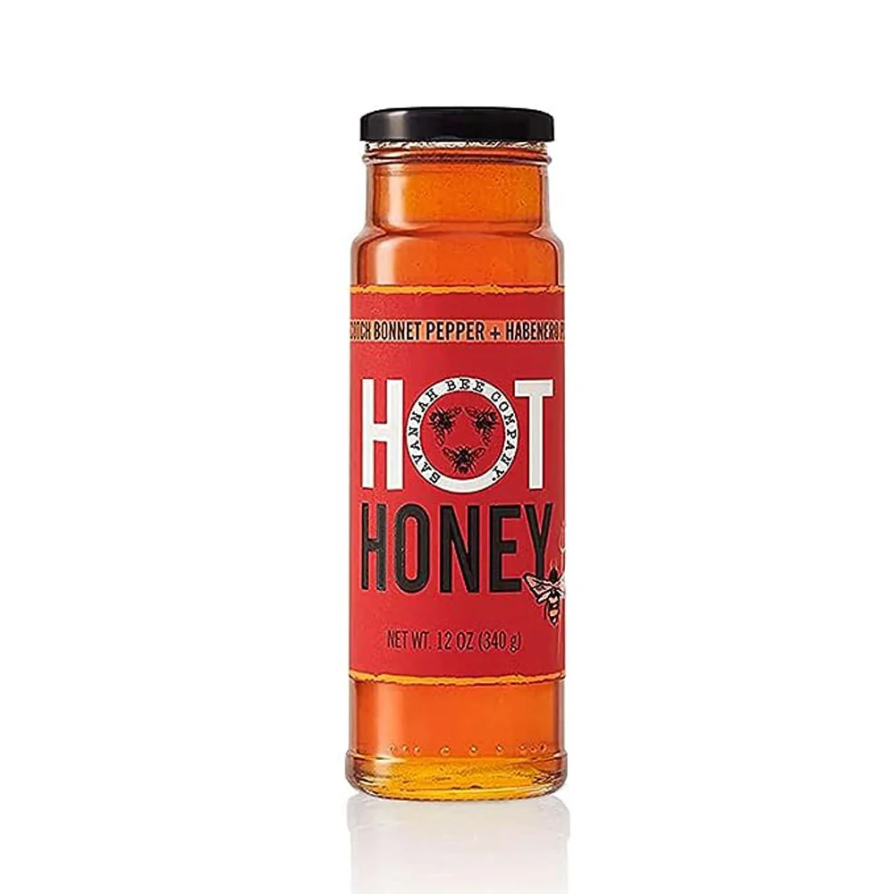 Savannah Bee, Sweet & Spicy Honey Hot Sauce, Infused with Scotch & Wildflower, 12 oz.