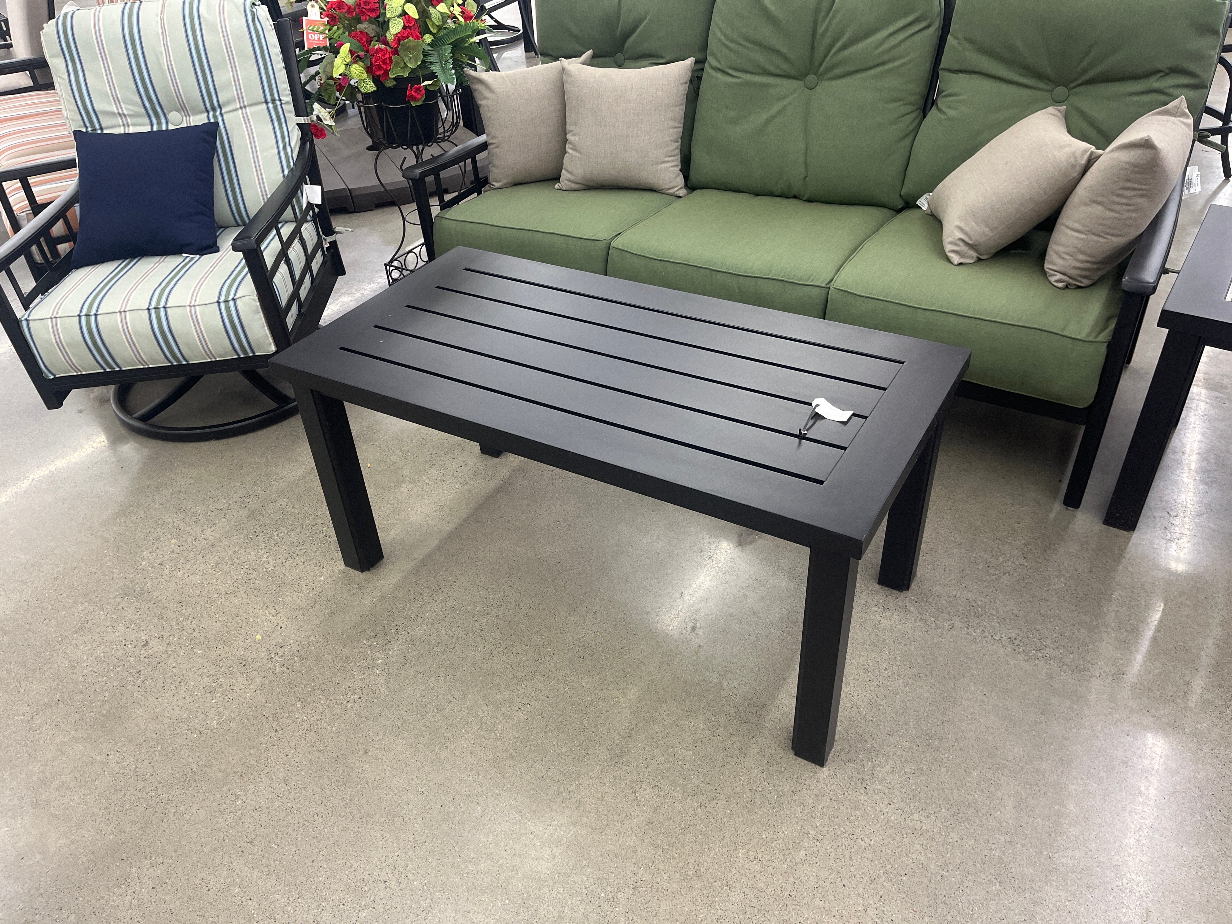 Hanamint, Sherwood 24"x48" Rect. Coffee Table, Terra Mist - Image 2