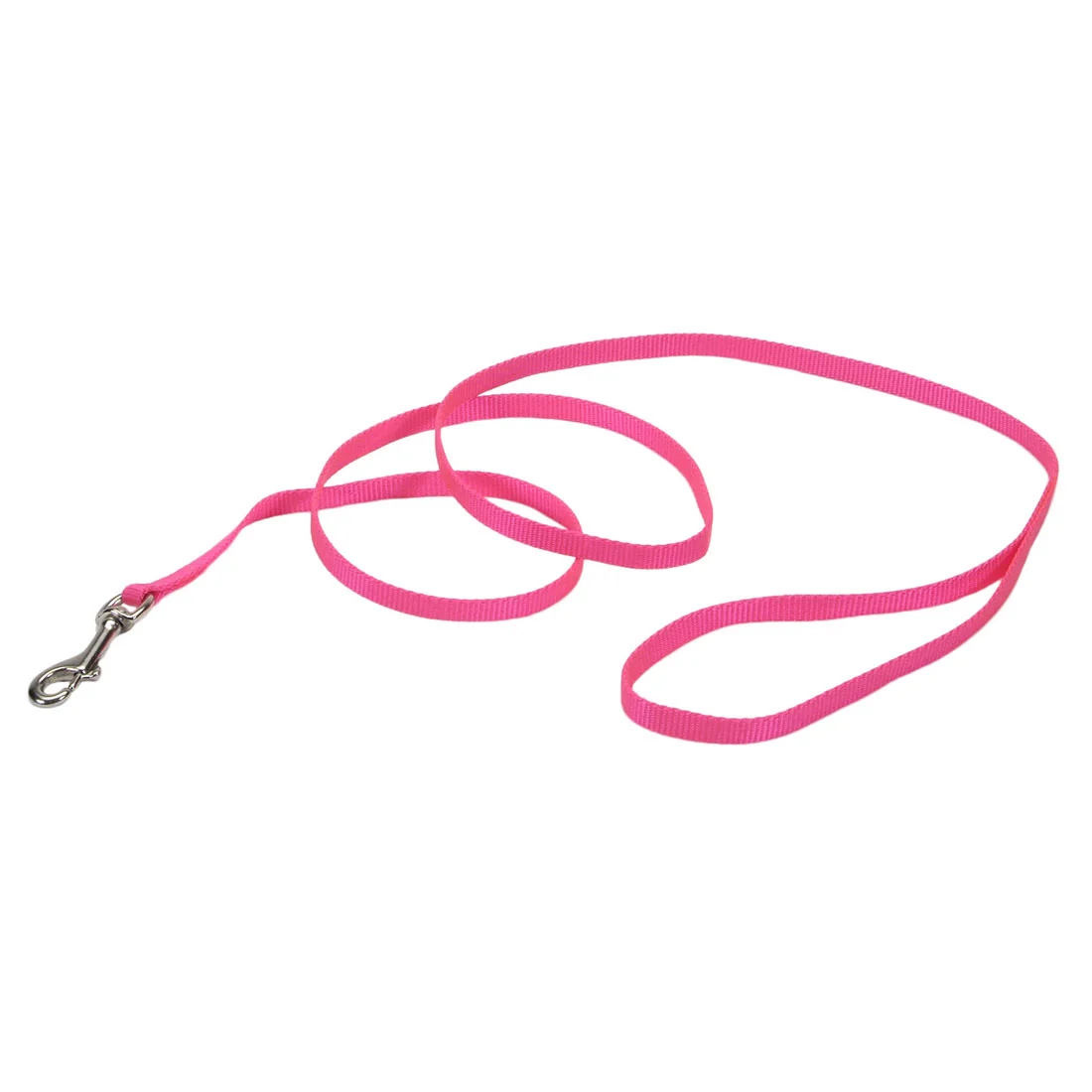 Single-Ply Dog Lead, Neon Pink, 6 ft.