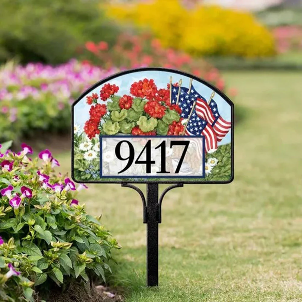 Studio M, Flags and Flowers Yard Design - Image 2