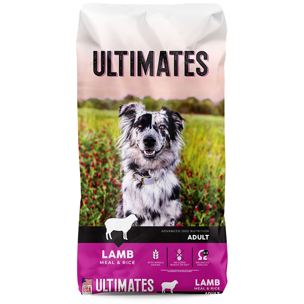 Ultimates Lamb Meal & Rice, Adult Dog Food, 5 lb - Image 2