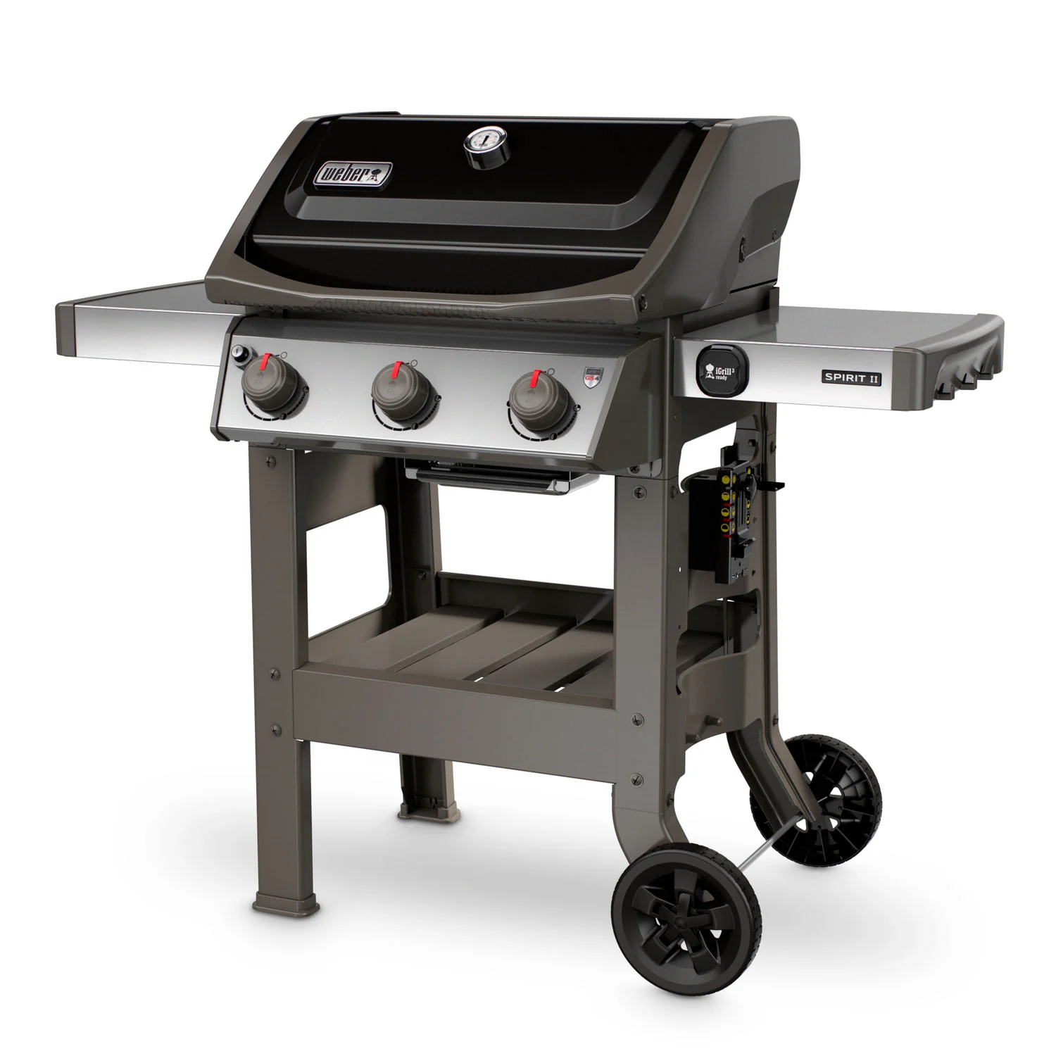 Weber Spirit II E-310 LP Gas Grill, Black - Image 2