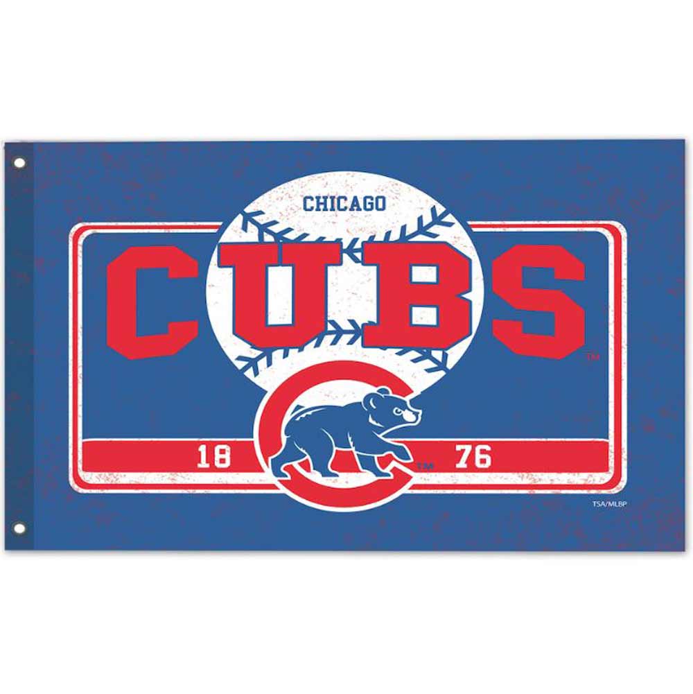 WinCraft, Chicago Cubs Linen Estate Flag