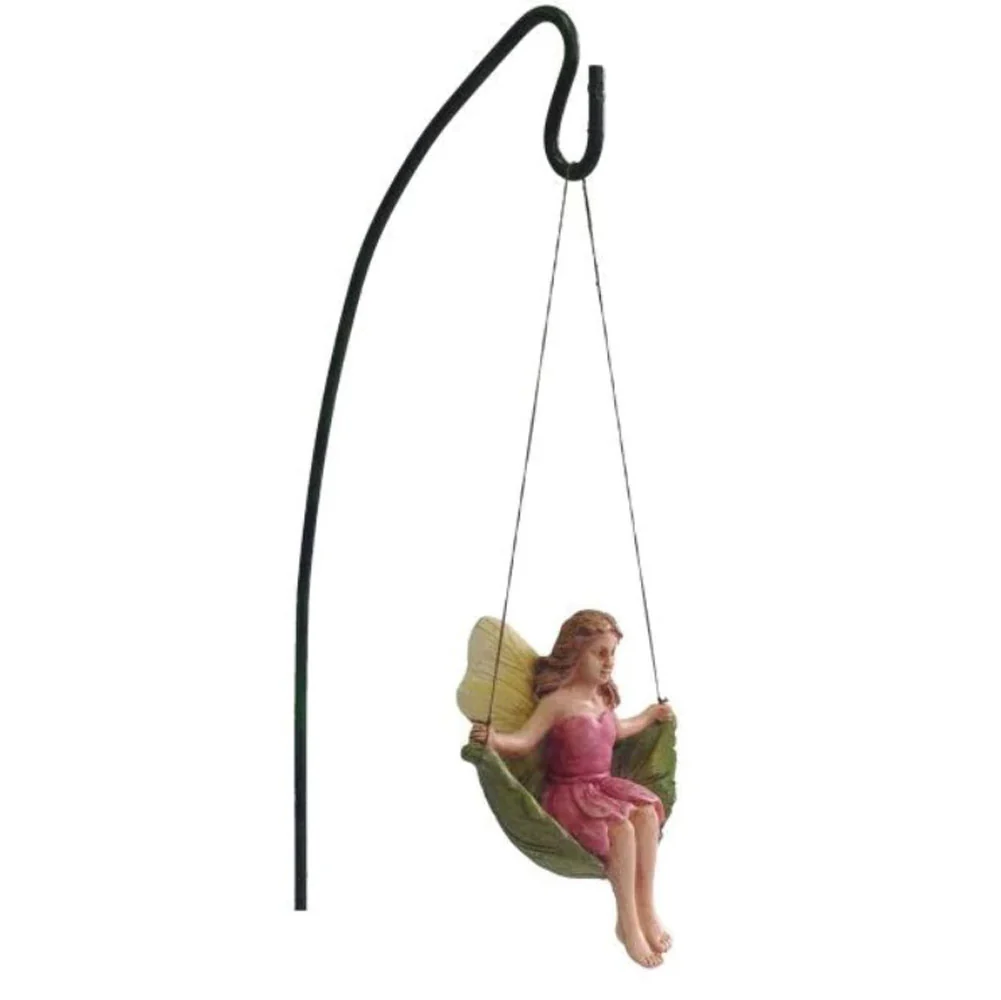 Woodland Knoll, Miniature Swinging Fairy with Metal Hook