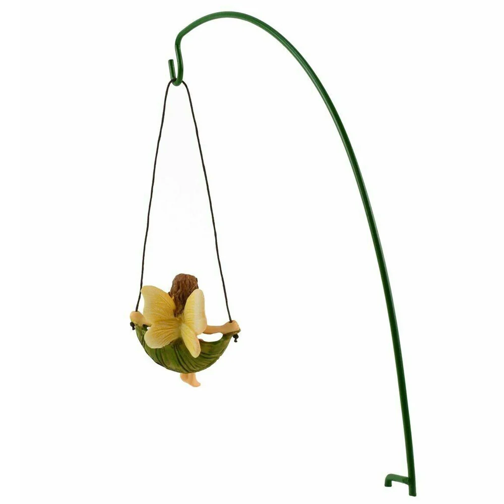 Woodland Knoll, Miniature Swinging Fairy with Metal Hook - Image 2