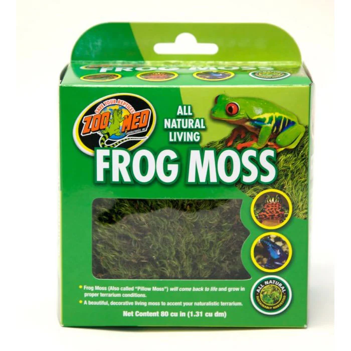 Zoo Med Frog Moss, All Natural, 80 CU.